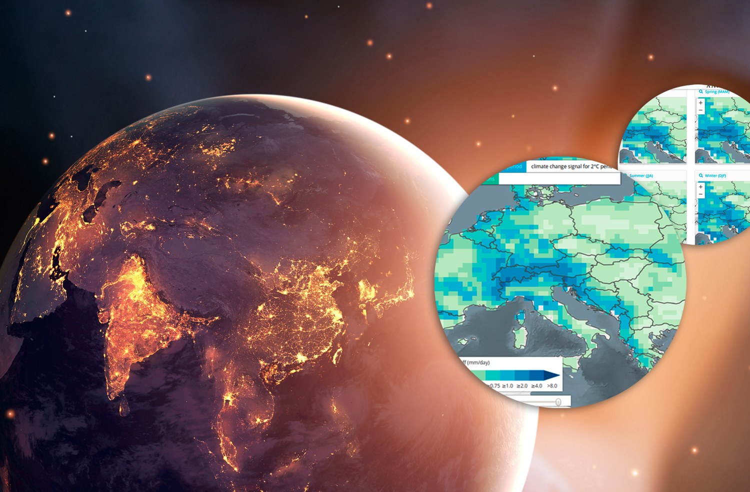 impact2C - Klimaatlas