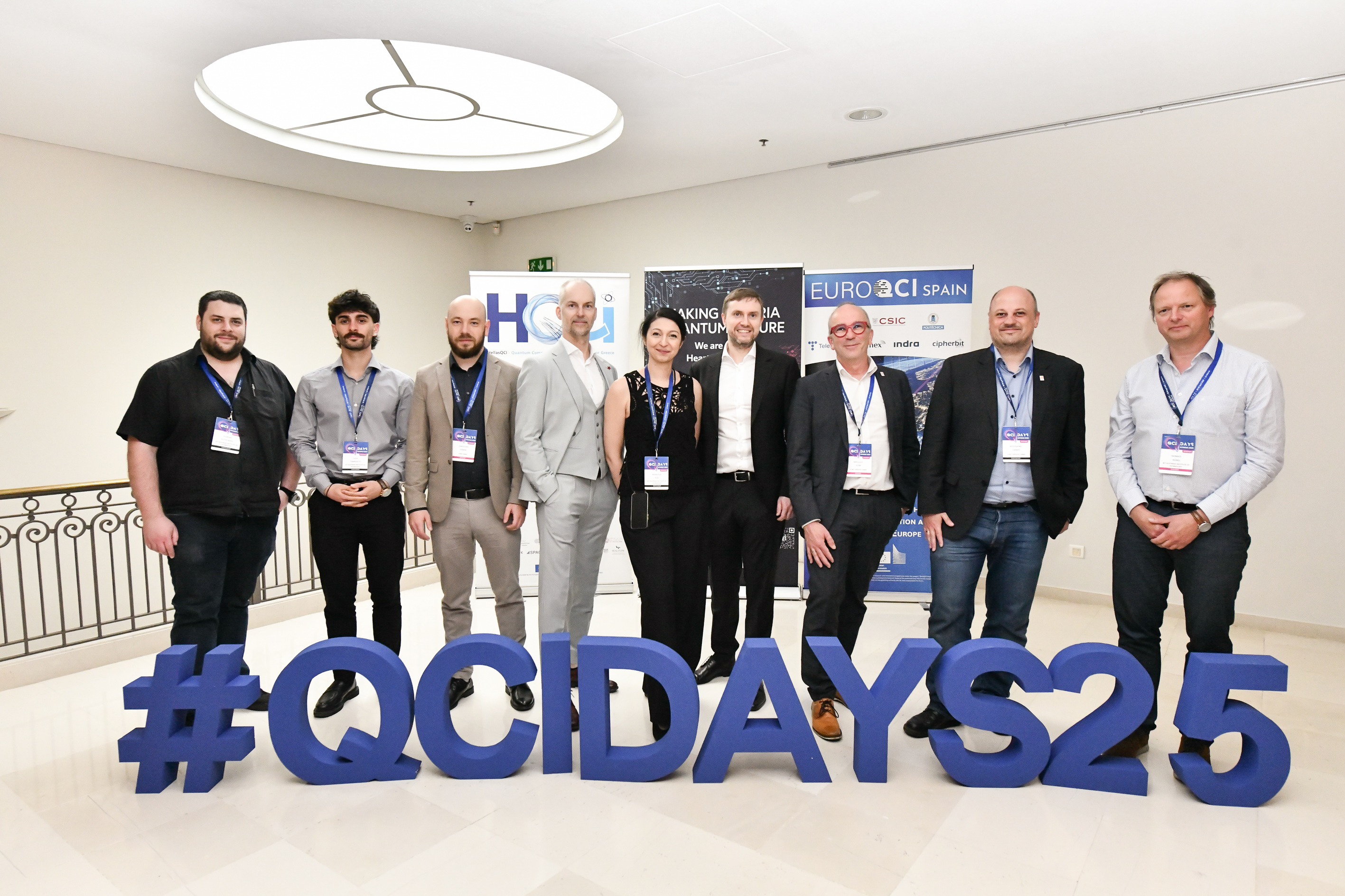 Quanten-sichere Kommunikation - QCI-Days 2025 in Athen